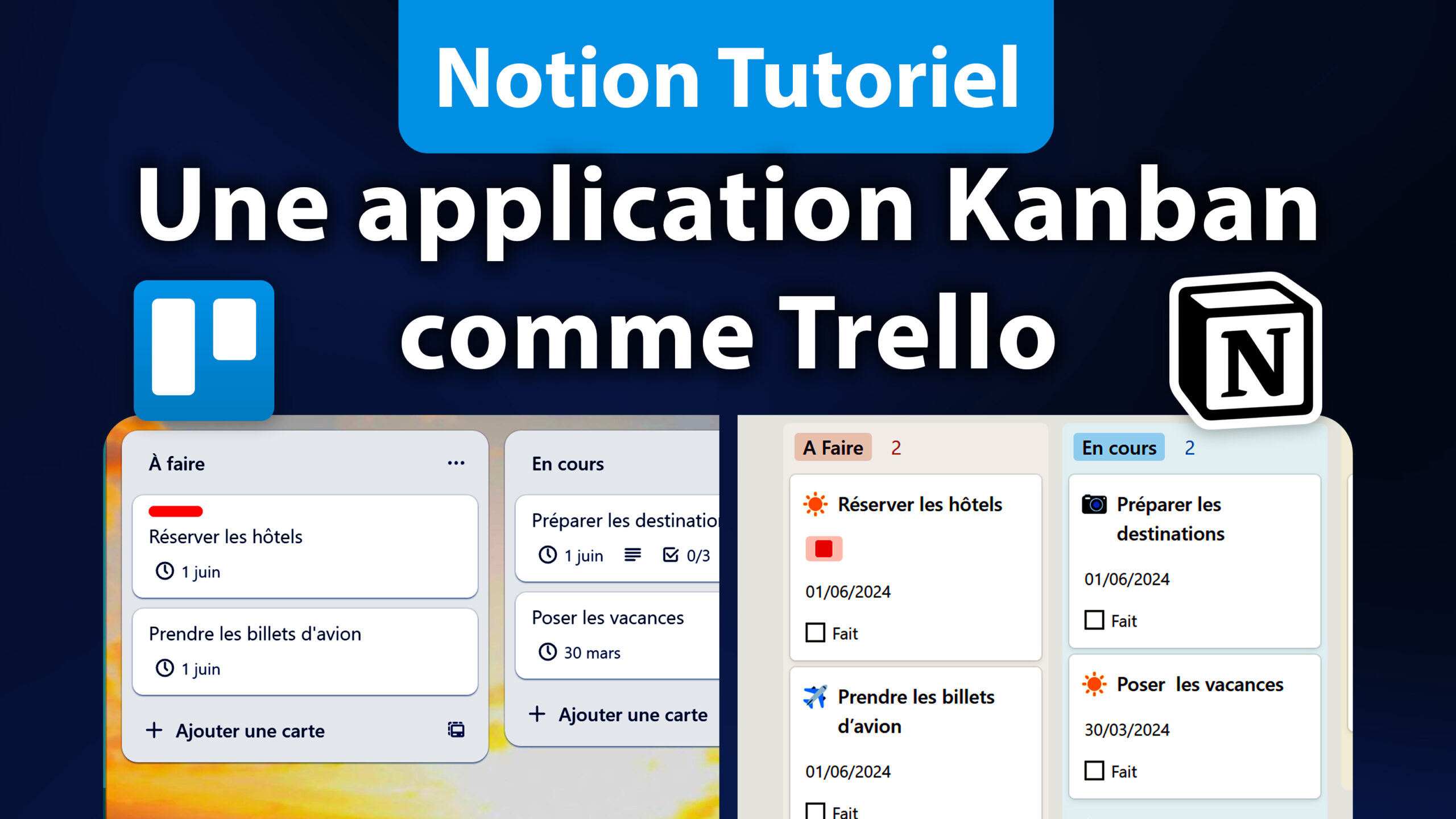Trello dans Notion