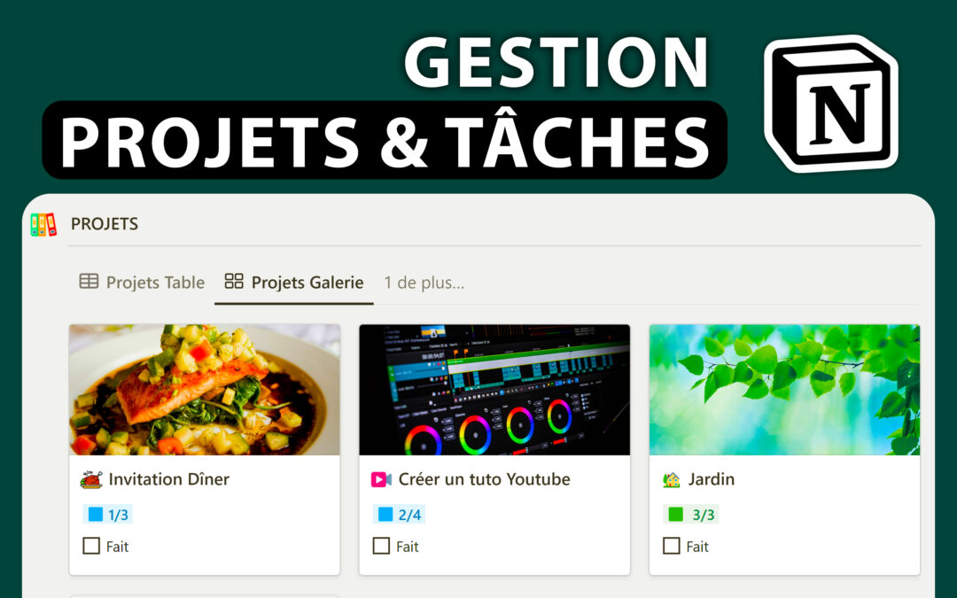 Créer un Gestionnaire de Tâches Notion