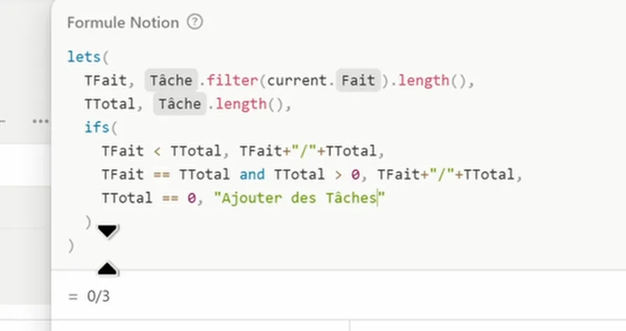 Gestionnaire de Tâches Notion